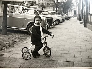 Tomas auch auf 3 Rädern